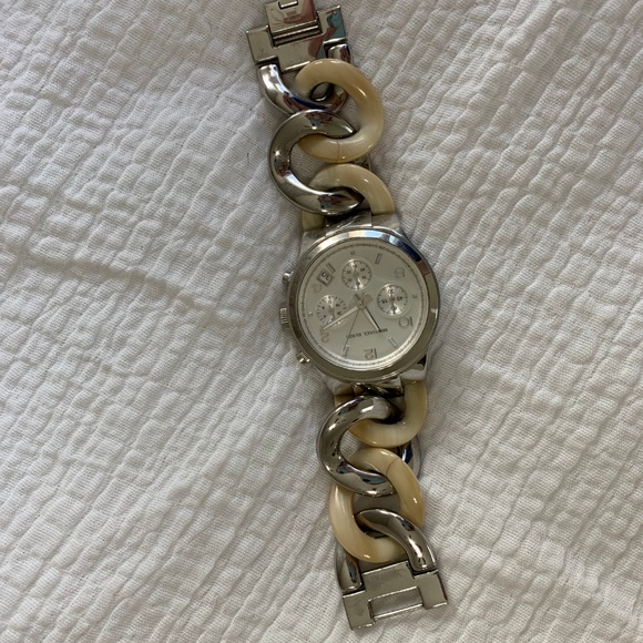 Michael Kors runway twist two-tone watch